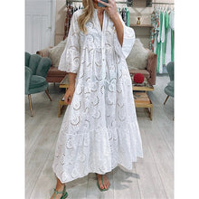 Φόρτωση εικόνας στο εργαλείο προβολής Συλλογής, Γυναικείο πουκάμισο φόρεμα Casual
