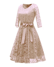 Φόρτωση εικόνας στο εργαλείο προβολής Συλλογής, Σέξι μακρυμάνικο δαντελένιο φόρεμα Φθινόπωρο 2023
