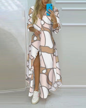 Φόρτωση εικόνας στο εργαλείο προβολής Συλλογής, Κομψό γυναικείο φόρεμα με floral print
