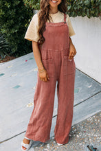 Φόρτωση εικόνας στο εργαλείο προβολής Συλλογής, Μονόχρωμες φαρδιές φόρμες με τσέπες
