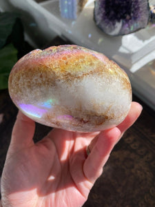 Σχήμα καρδιάς Rainbow Angel Aura Σχήμα καρδιάς Rainbow Angel Aura Cluster🎉