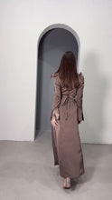 Φόρτωση εικόνας στο εργαλείο προβολής Συλλογής, Φόρεμα με V λαιμόκοψη με φουσκωτά μανίκια
